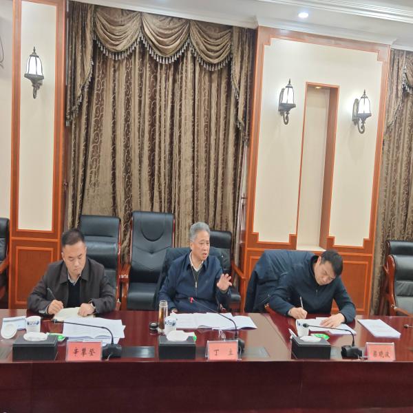 省机关事务管理局丁立副局长一行来淮调研